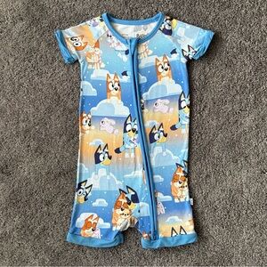 Little Sleepies Bluey Sleepytime Shorty Zippy 12-18